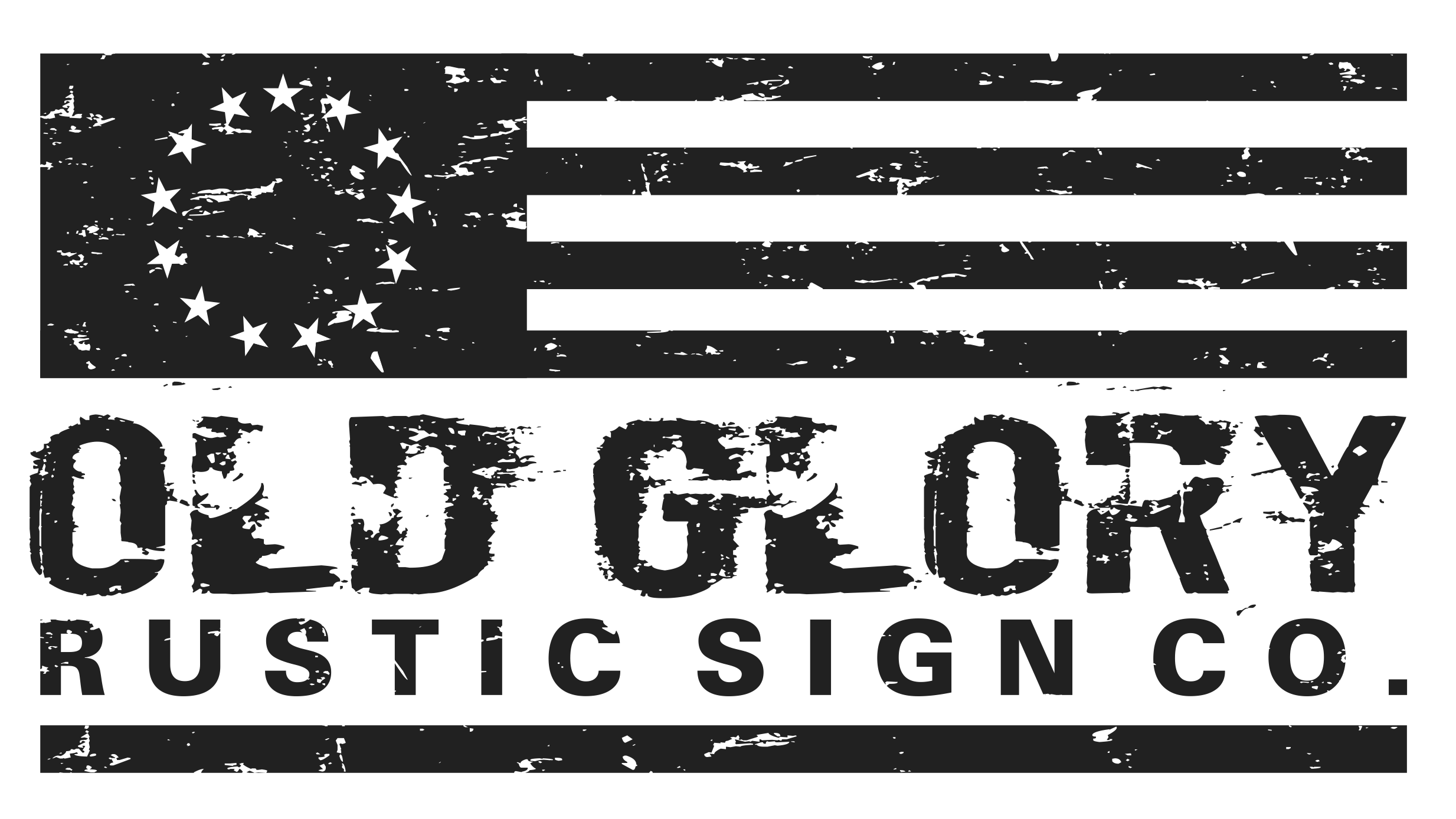 Old Glory Rustic signs co logo