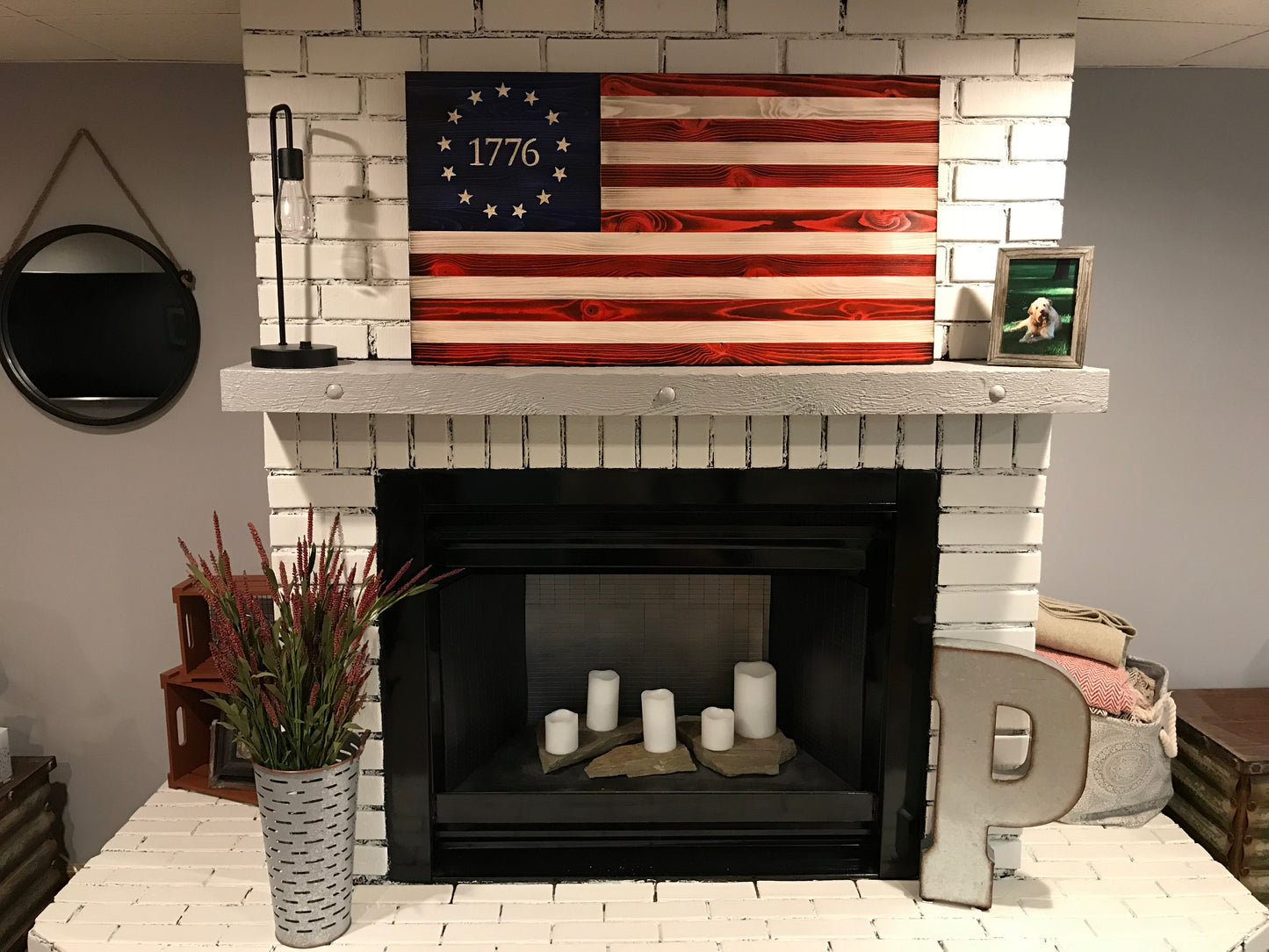 The Betsy Ross 1776 Original Red, White and Blue Concealment Flag - American Flag Gun Case