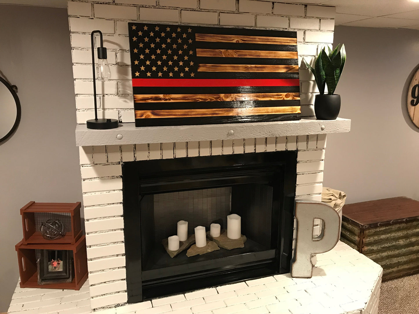 *NEW* Thin Red Line Concealment Flag - American Flag Concealment Case