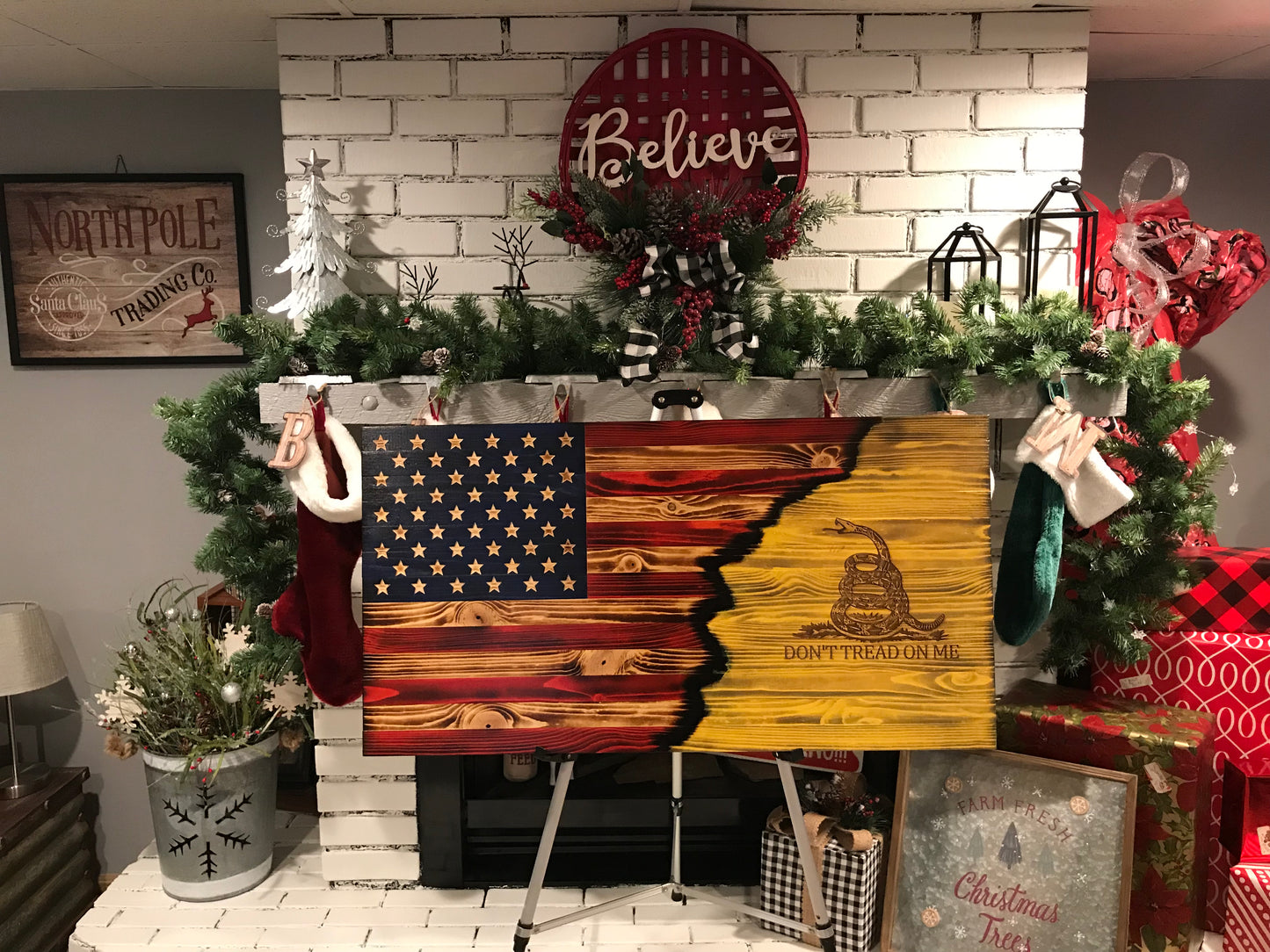 The Rustic Gadsden Concealment Flag - American Flag