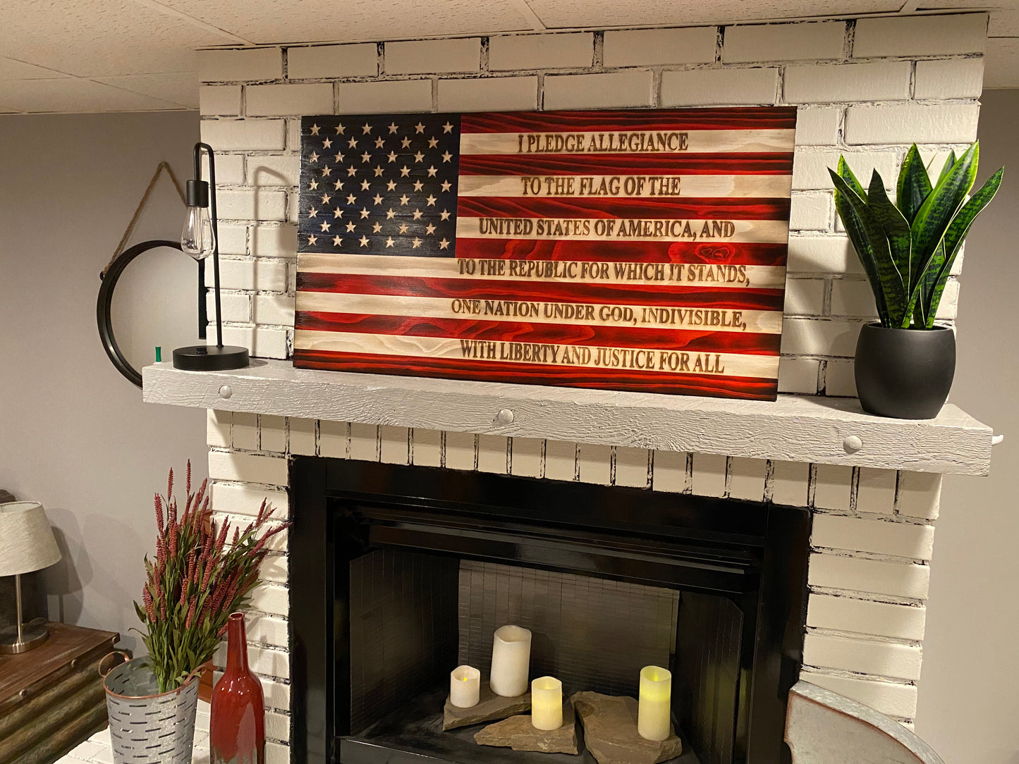 The Original Pledge of Allegiance Flag