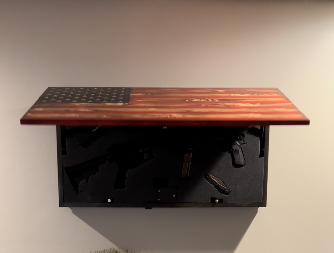 The Natural Concealment Flag - American Flag Gun Case