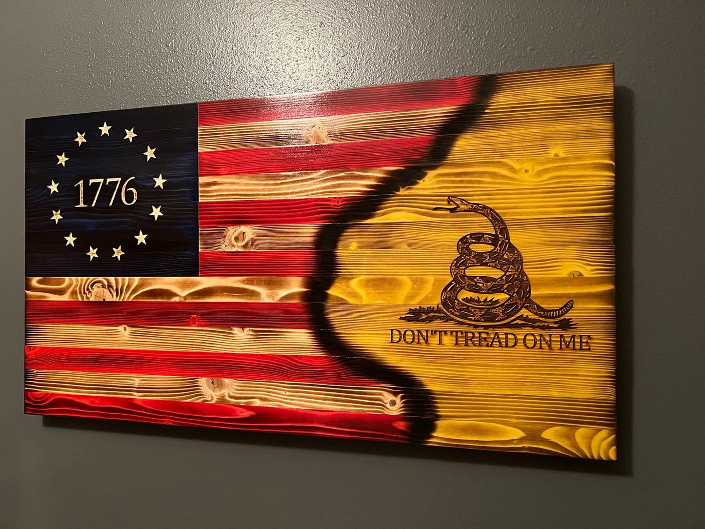 Betsy Ross/Gadsden “Don’t Tread on Me” Flag