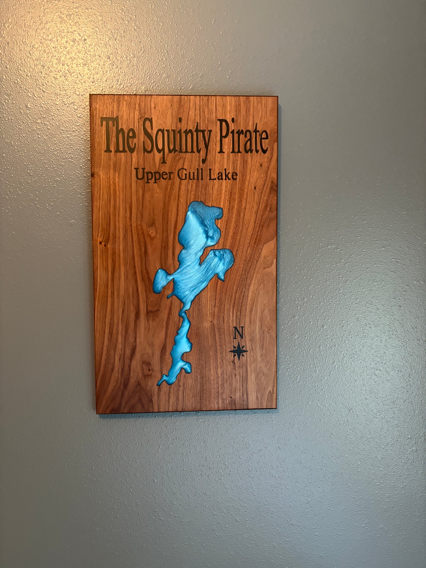 Handcrafted Custom Epoxy-and-Wood Signs – Unique Hardwood Signs up to 4x8 for Doors, Walls, or Branding
