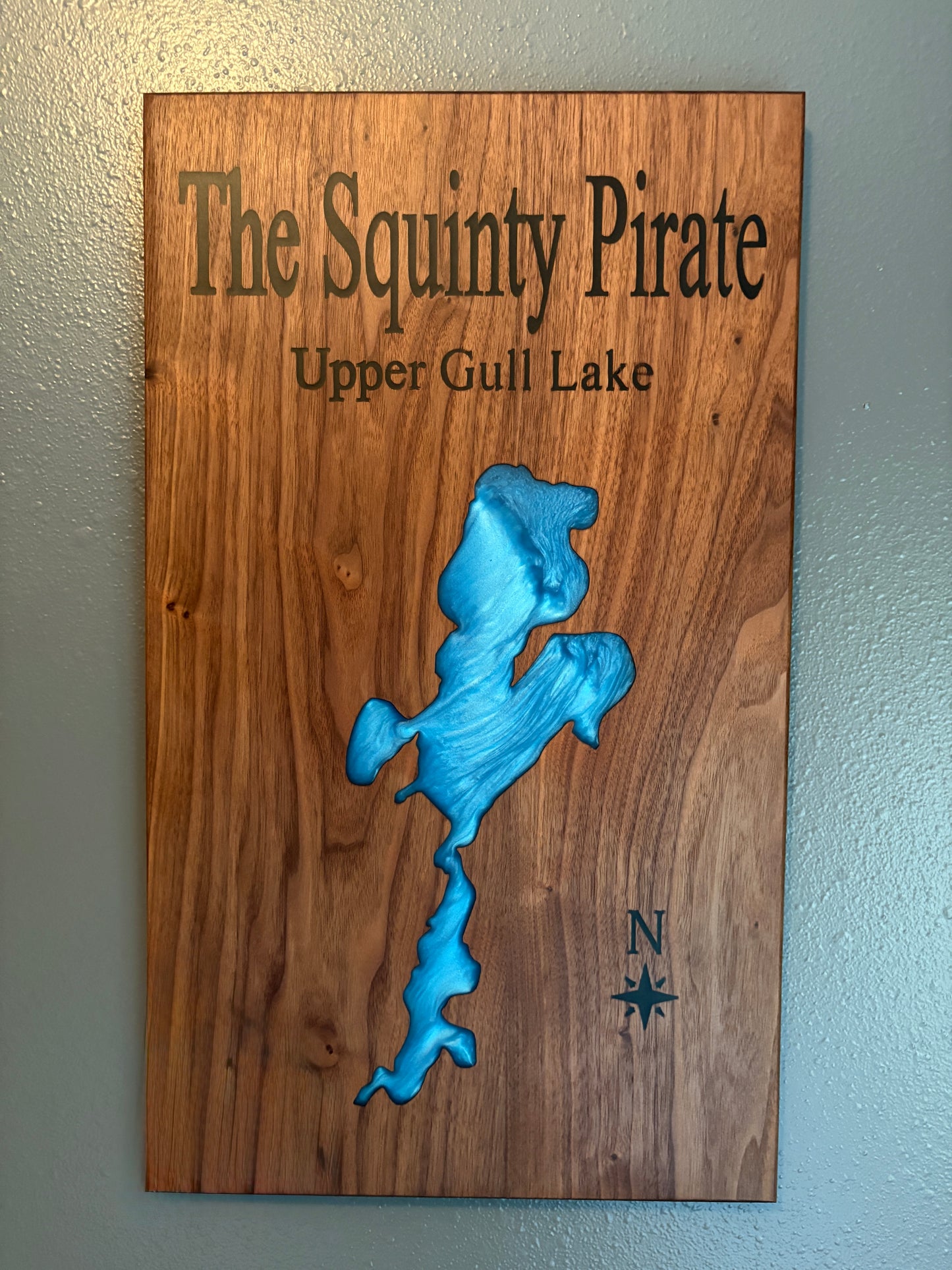 Handcrafted Custom Epoxy-and-Wood Signs – Unique Hardwood Signs up to 4x8 for Doors, Walls, or Branding