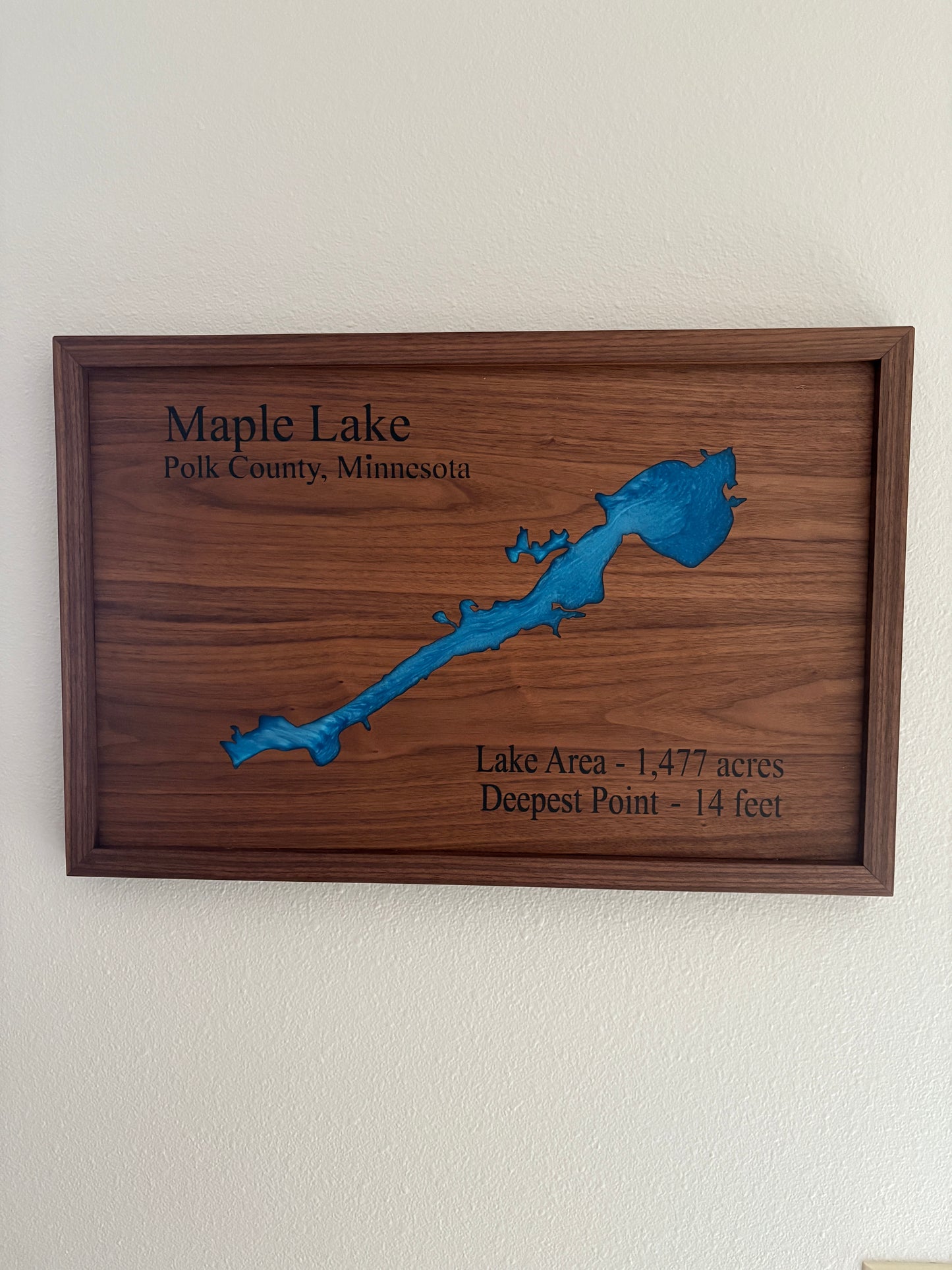 Handcrafted Custom Epoxy-and-Wood Signs – Unique Hardwood Signs up to 4x8 for Doors, Walls, or Branding