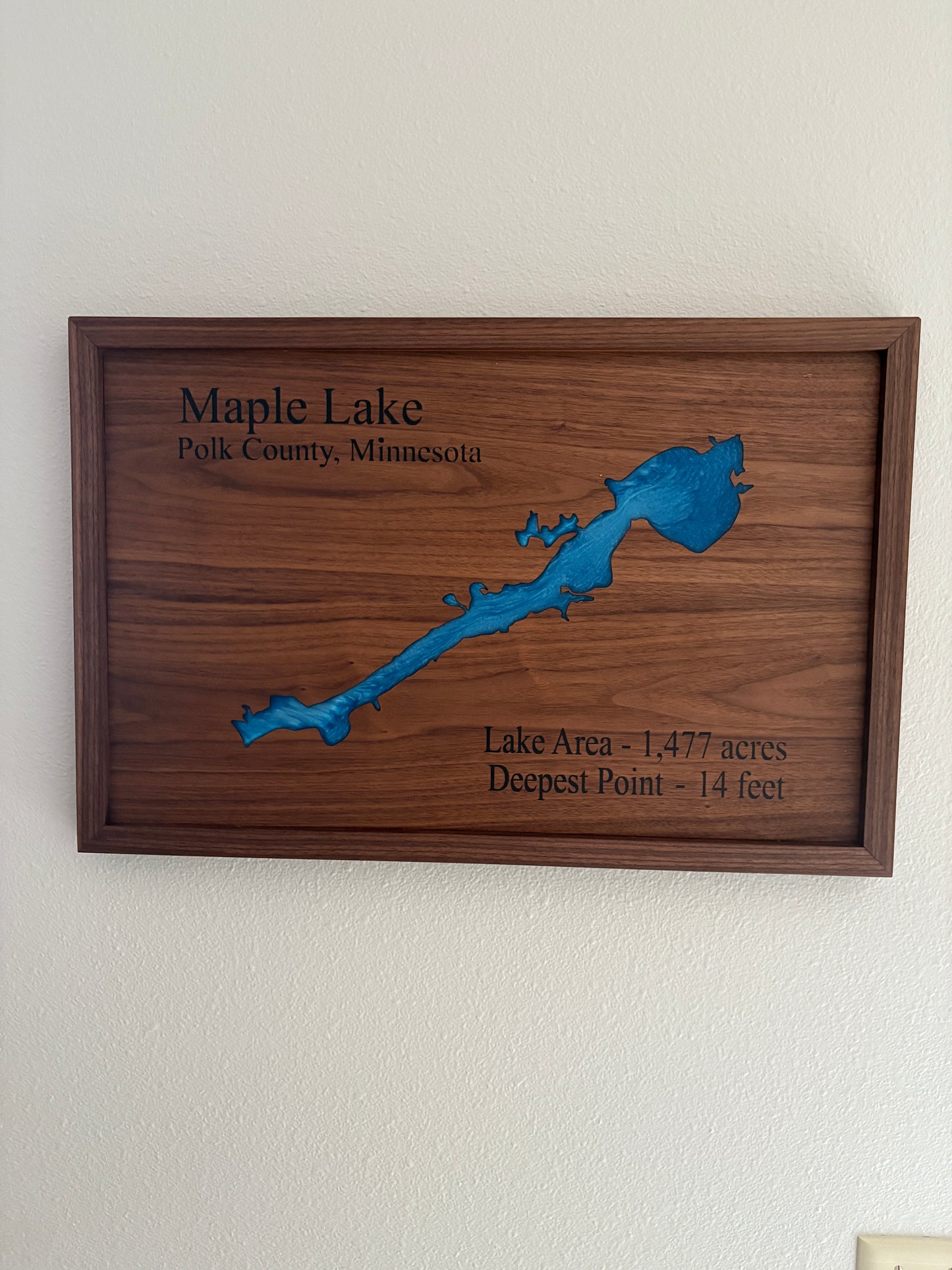 Handcrafted Custom Epoxy-and-Wood Signs – Unique Hardwood Signs up to 4x8 for Doors, Walls, or Branding