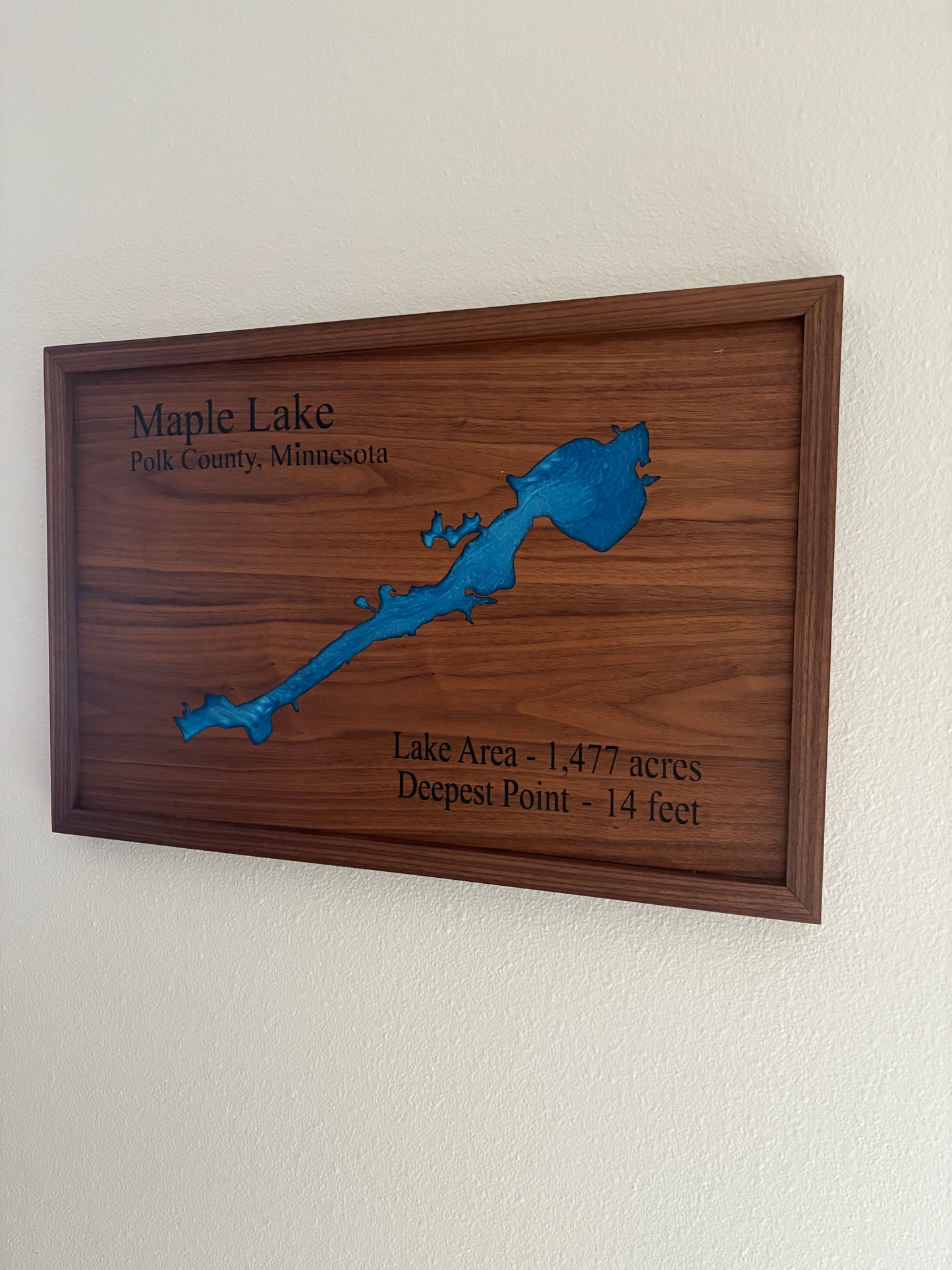 Handcrafted Custom Epoxy-and-Wood Signs – Unique Hardwood Signs up to 4x8 for Doors, Walls, or Branding