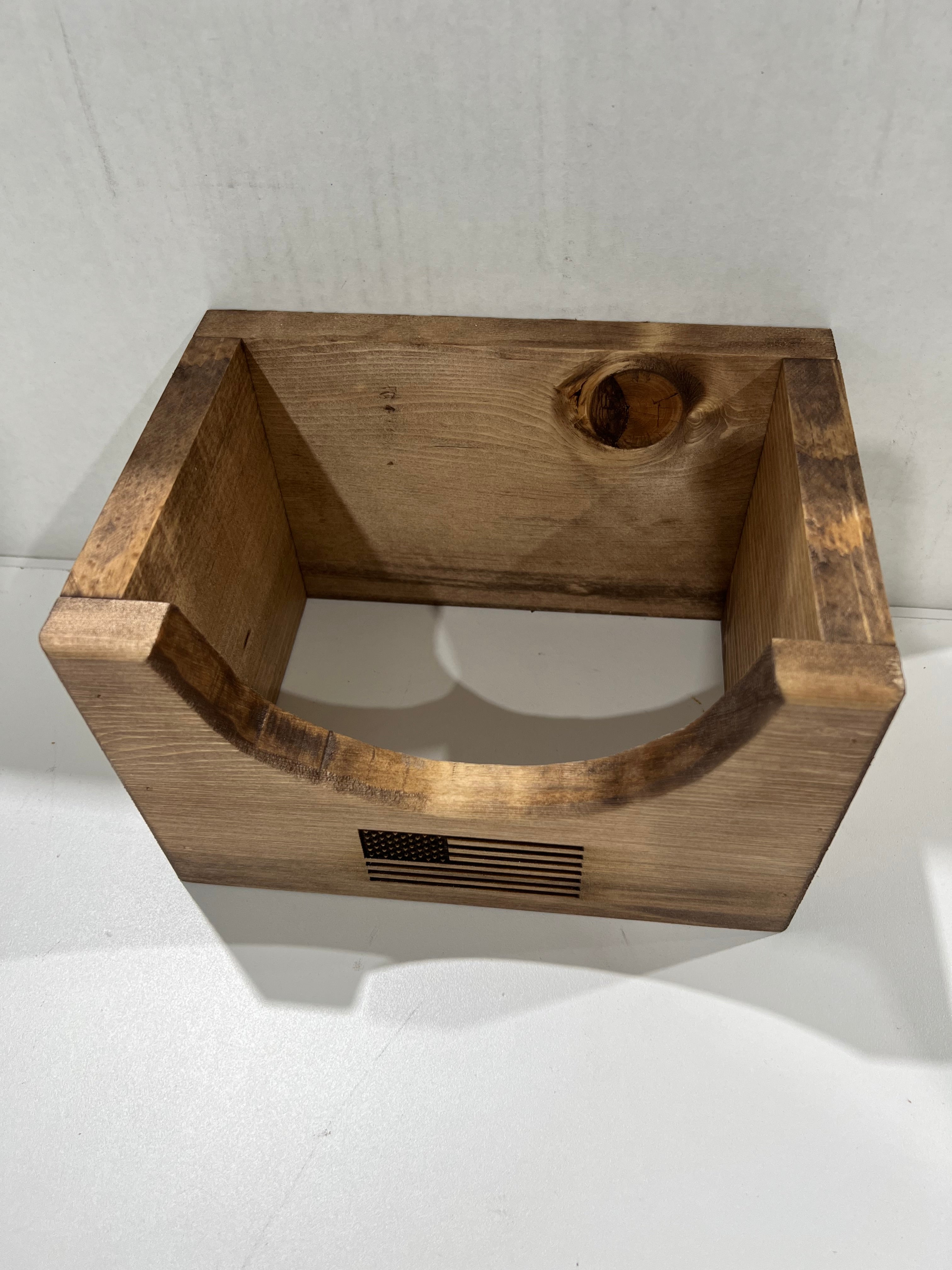 Wooden hat holder sale