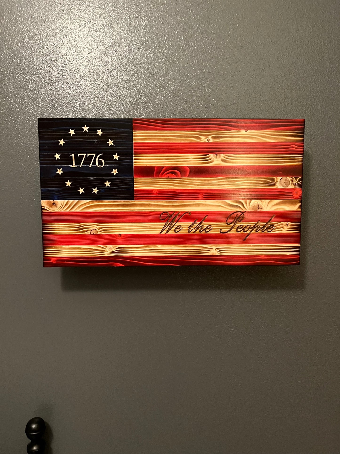 *NEW* The "Natural" We The People Betsy Ross 1776 Small Concealment Flag