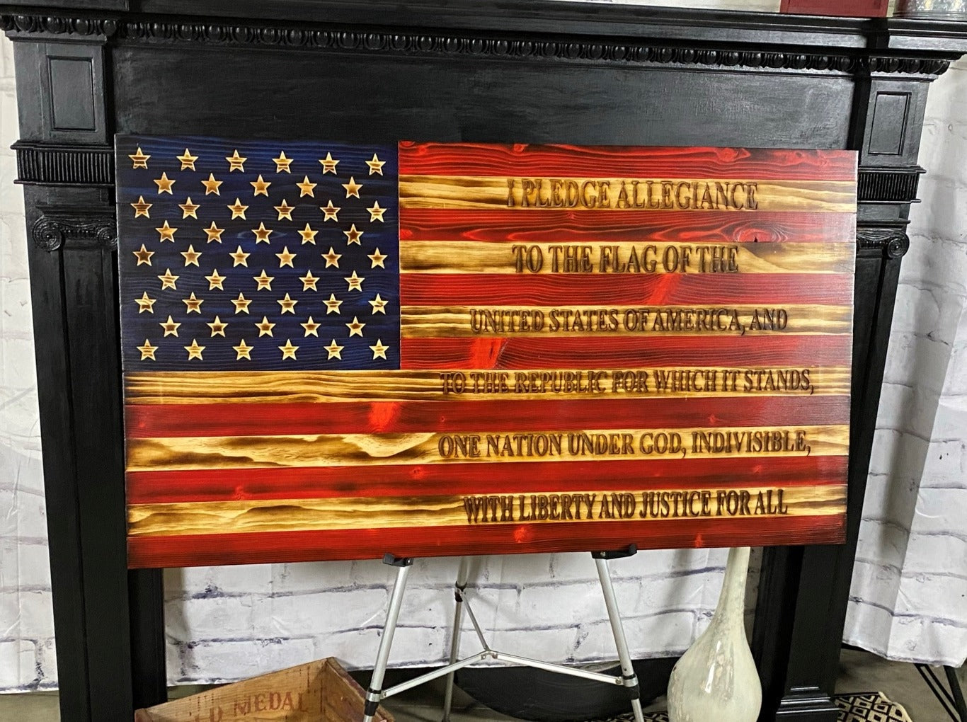 The Natural Pledge of Allegiance Concealment Flag - American Flag Gun Case