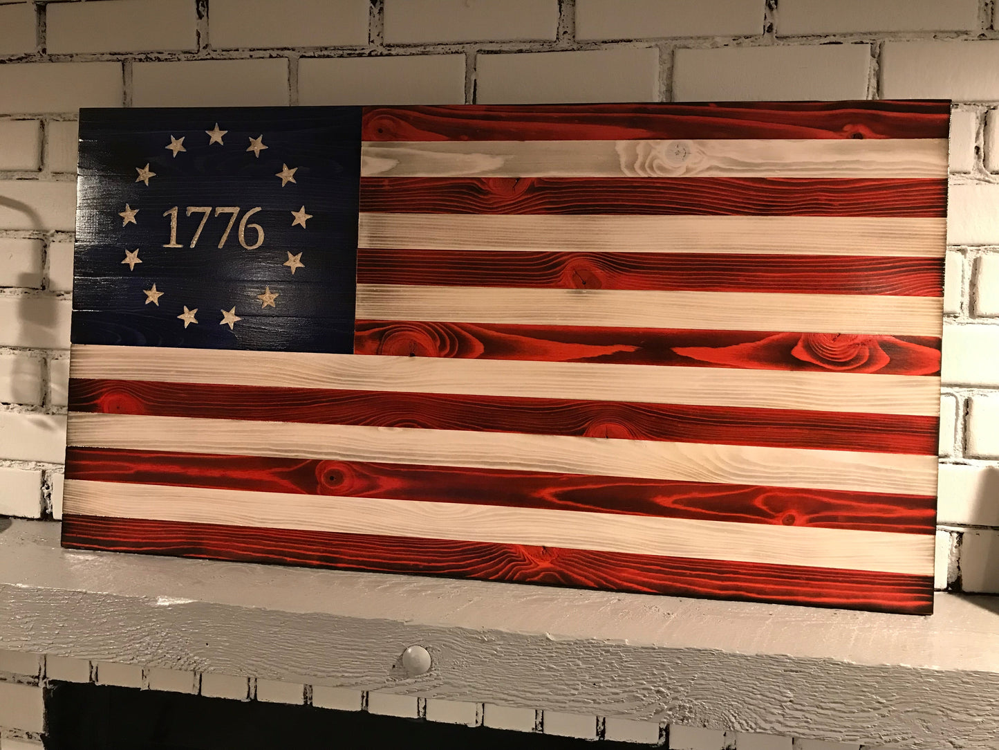 *NEW* The Betsy Ross 1776 Original Red, White and Blue Concealment Flag - American Flag Concealment Case