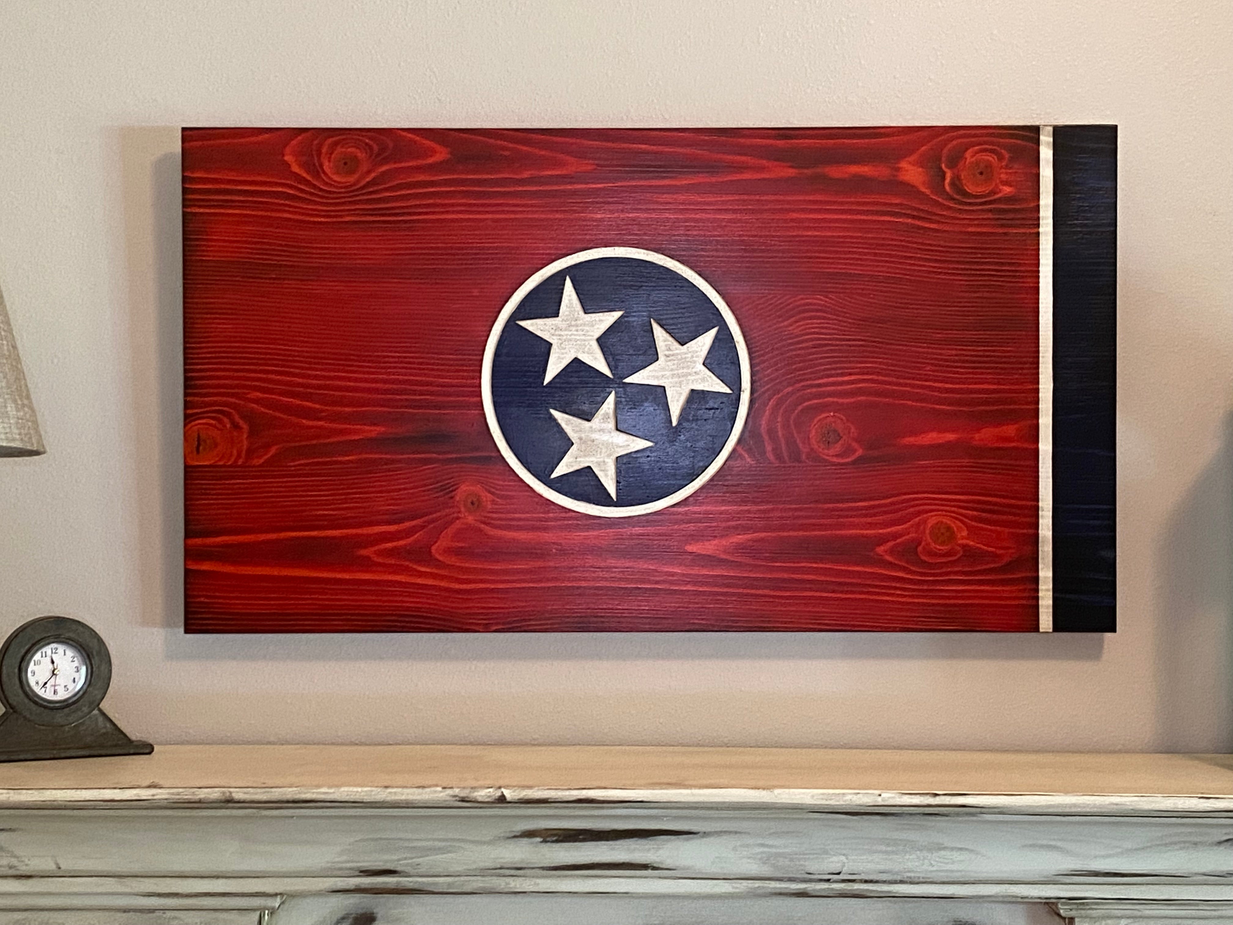 Rustic Tennessee. Sign Tennessee Flag – Old Glory Rustic Sign Co.