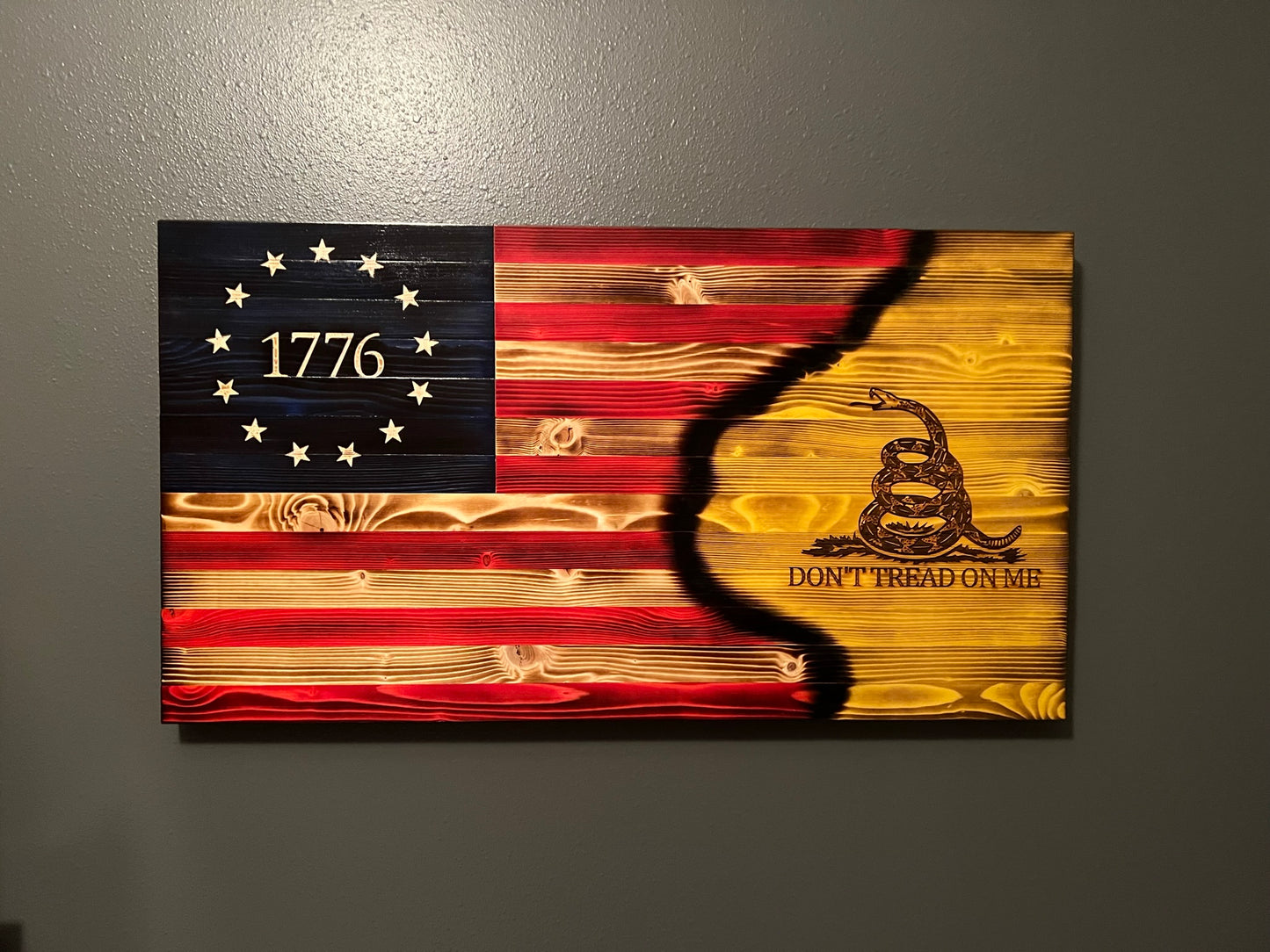 Betsy Ross/Gadsden “Don’t Tread on Me” Flag