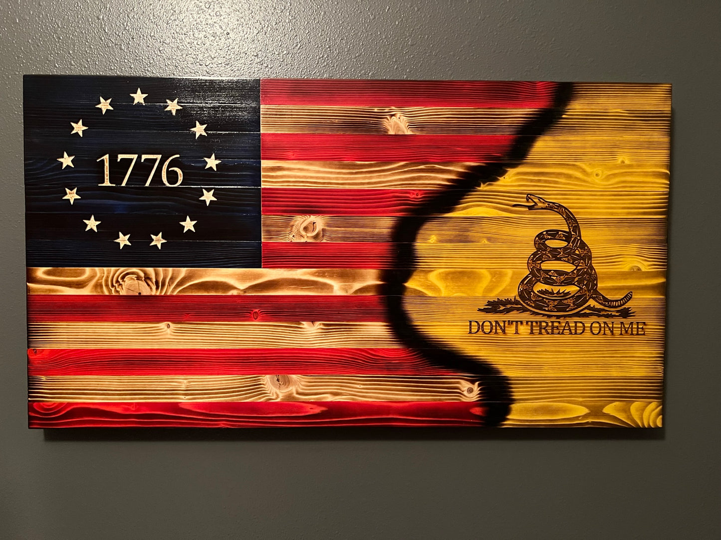 Betsy Ross/Gadsden “Don’t Tread on Me” Flag